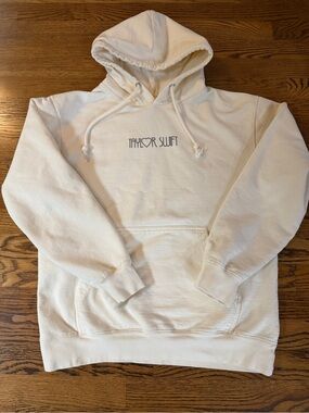 Taylor Swift Cream Hoodie Size M Vendor: PAKTEX Style: B8500"